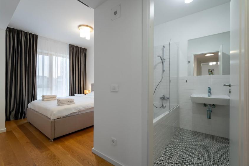 Apartament cu 2 camere semidecomandat, mobilat în Aviației