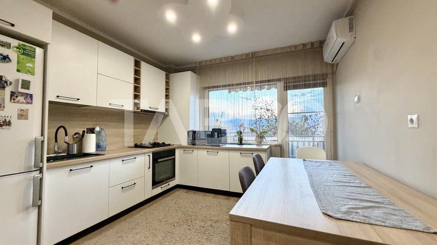 Apartament cu 2 camere semidecomandat, mobilat în Gilău