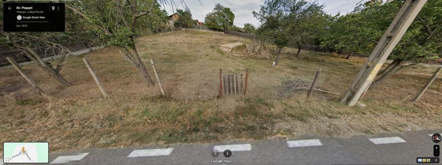 Teren de 1200 mp, în Berca