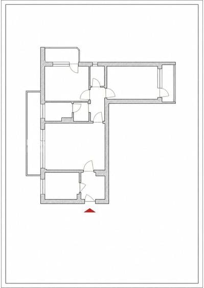 Apartament cu 3 camere în Drumul Taberei