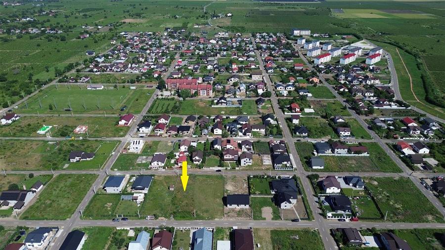 Teren Construcții intravilan de 500 mp, în Unirea