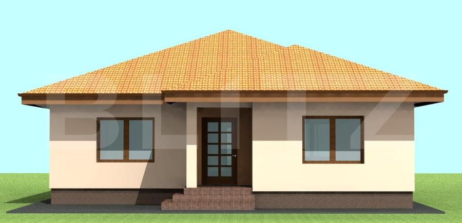 Casă individuală cu 5 camere cu Teren 500 Mp în Tărlungeni