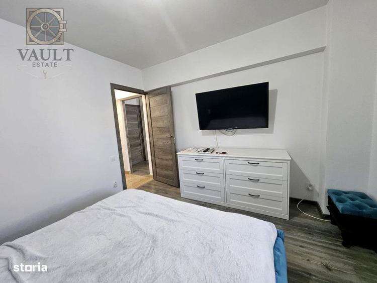 Apartament cu 2 camere semidecomandat, mobilat în Giurgiului