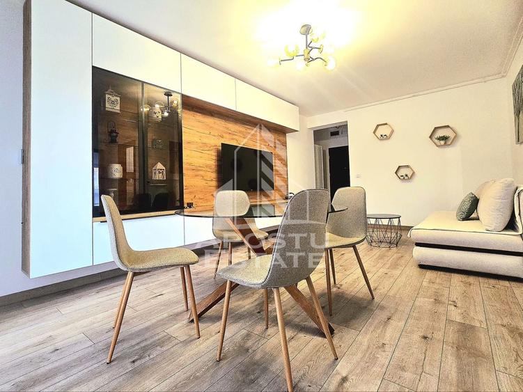 Apartament cu 3 camere decomandat, mobilat în UTA
