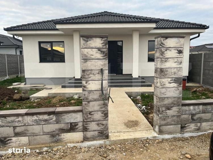 Casă cu 4 camere cu Teren 450 Mp în Oncea