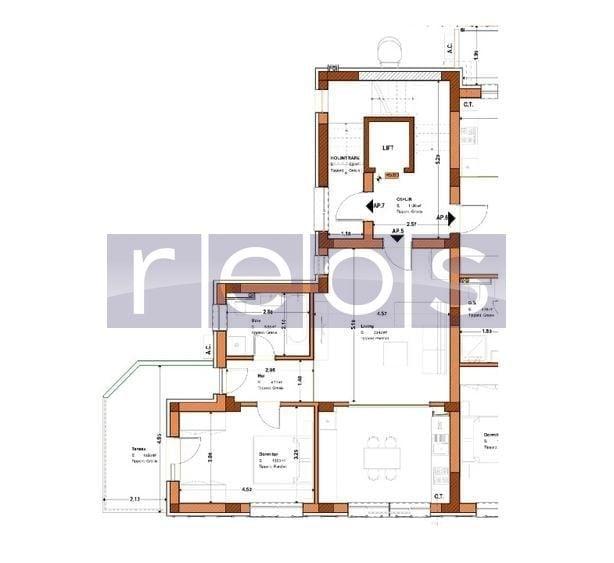 Apartament cu 2 camere semidecomandat în Unirii