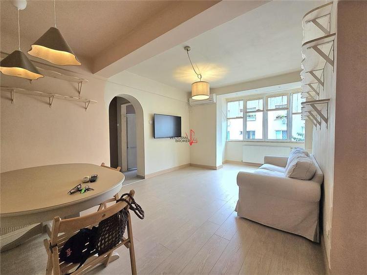 Apartament cu 2 camere semidecomandat în Floreasca