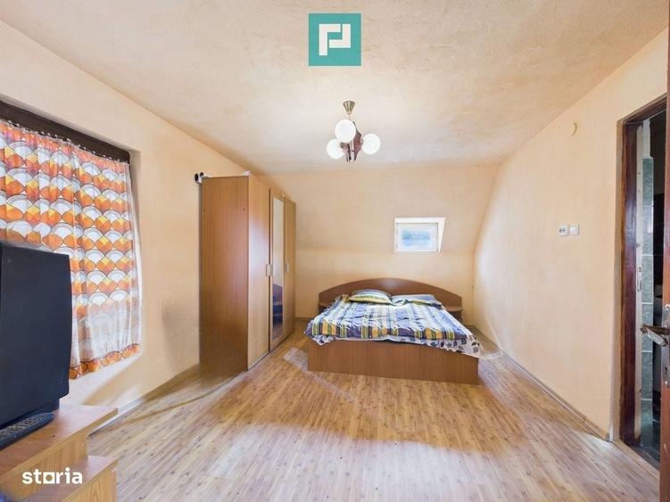 Casă cu 2 camere cu Teren 600 Mp în Central