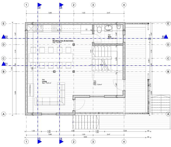 Casă cu 7 camere cu Teren 120 Mp în Râu de Mori