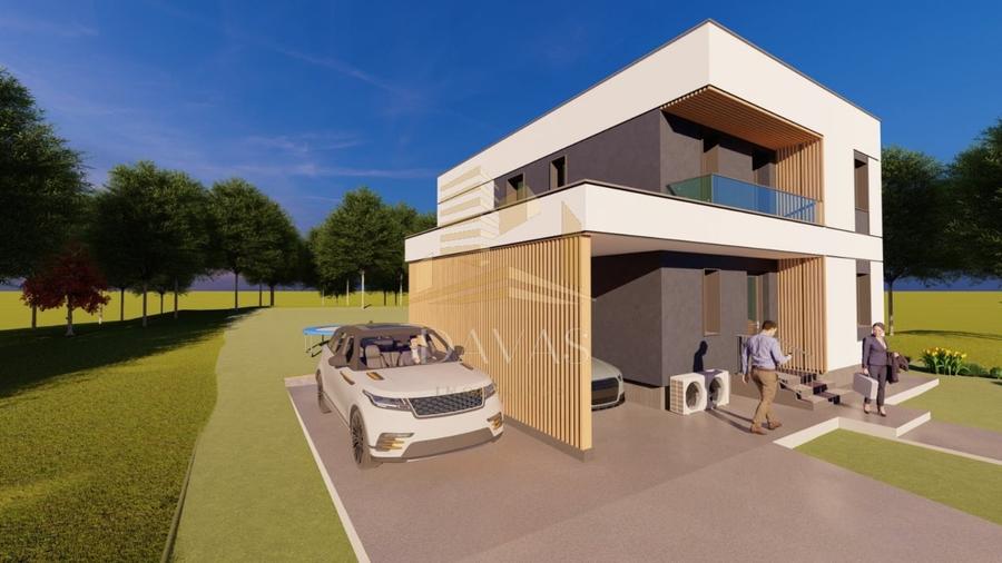 Casă individuală cu 5 camere cu Teren 720 Mp în Borhanci