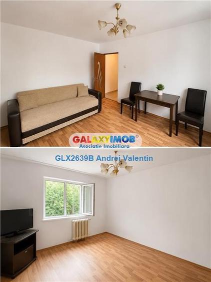 Apartament cu 2 camere semidecomandat, mobilat în Berceni