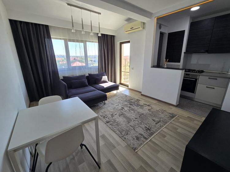 Apartament cu 2 camere decomandat, mobilat în Valea Ialomiței