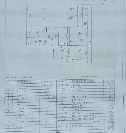 Apartament cu 4 camere decomandat în Păcii
