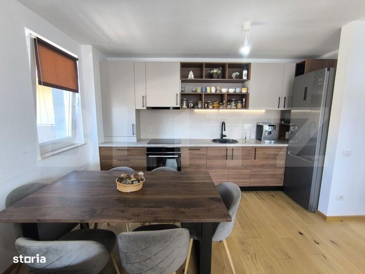 Apartament cu 2 camere decomandat, mobilat în Valea Cetății