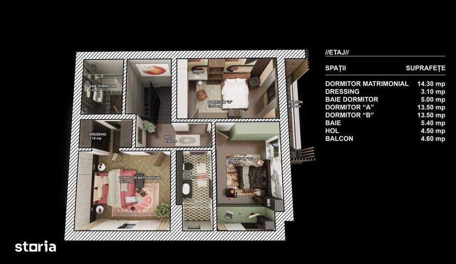 Duplex Floresti | Parc Poligon | zona de case | 120 mp utili + gradina - 5