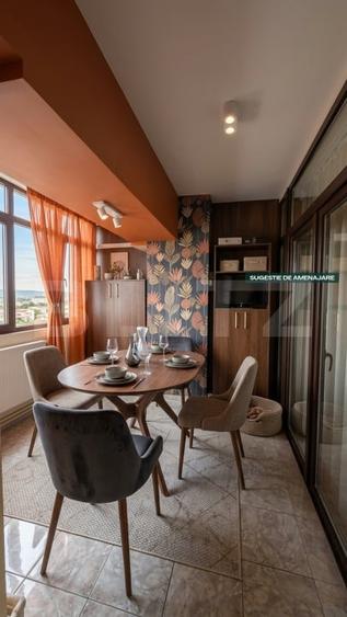 Apartament cu 3 camere decomandat, mobilat în Micro 11