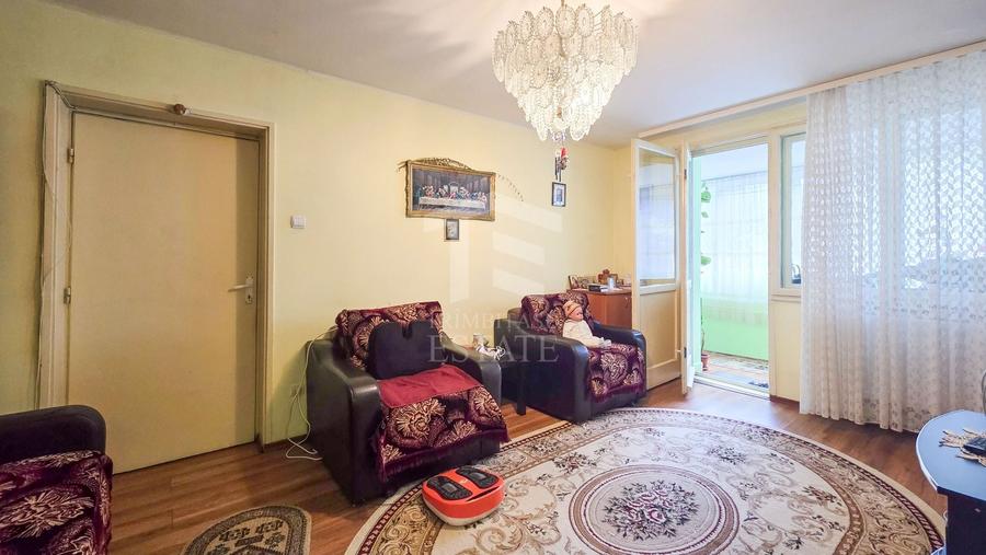 Apartament cu 2 camere semidecomandat, mobilat în Berceni
