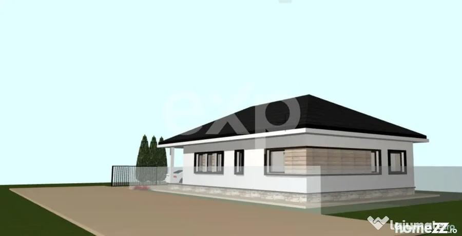 Casă cu 4 camere cu Teren 400 Mp în Bradu