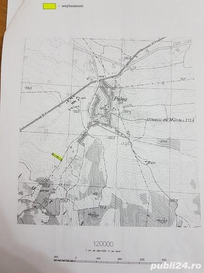Teren de 5757 mp, în Paleu