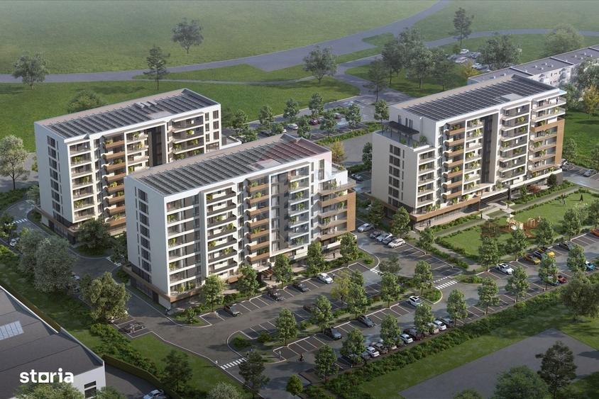 Apartament cu 4 camere în Noua