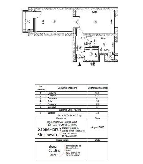 2 CAMERE LUX || FLOREASCA - 17