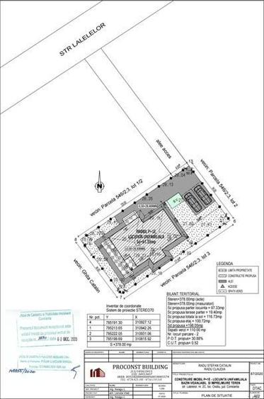 Casă cu 4 camere cu Teren 190 Mp în Central