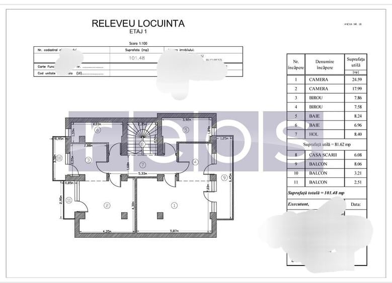 VANZARE | VILA DEOSEBITĂ | ZONA PARC CIRCULUI BARBU VACARESCU | 450MP - 32