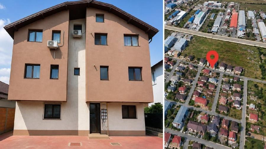 Apartament cu 2 camere semidecomandat în Exterior Vest