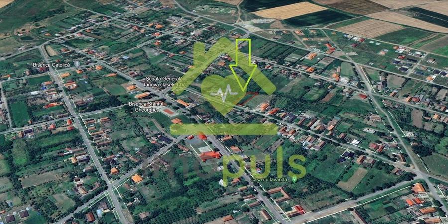 Teren Construcții intravilan de 1000 mp, în Ianova
