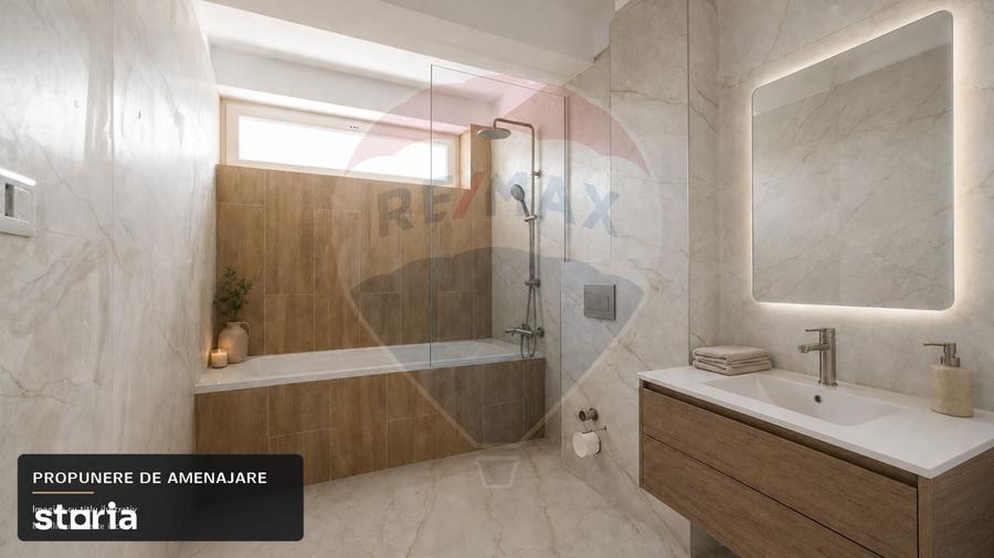 Apartament 3 camere, 70,25 mp utili, 2 bai + balcon | Tractorul - 9