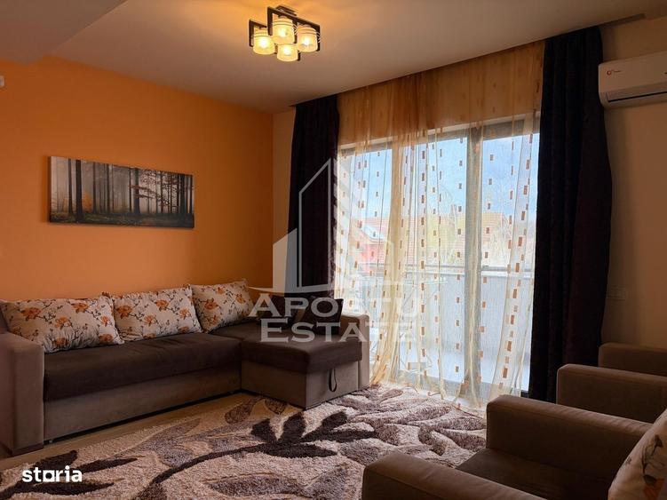 Apartament cu 2 camere, mobilat în Dumbrăvița