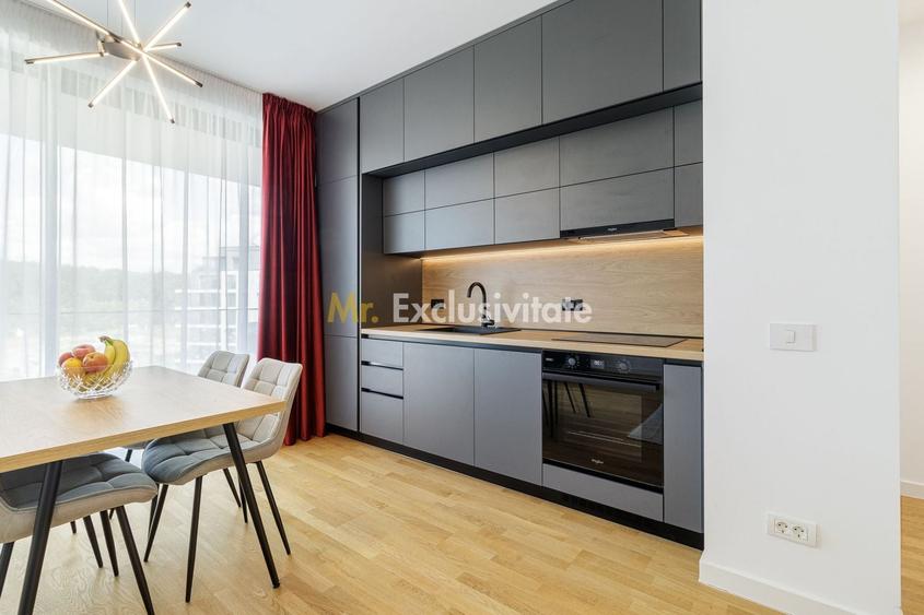 Apartament cu 2 camere decomandat, mobilat în Băneasa