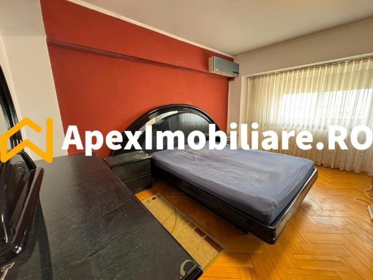 Apartament cu 3 camere decomandat, mobilat în Unirii