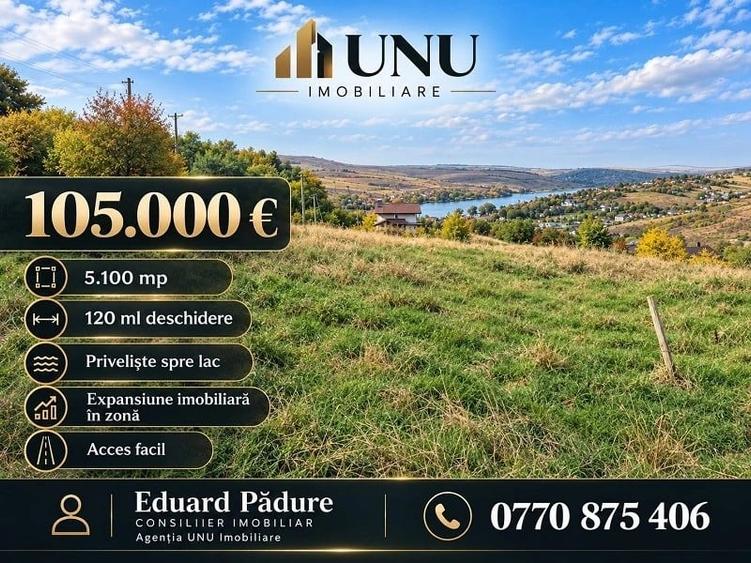 Teren extravilan de 5100 mp, în Aeroport