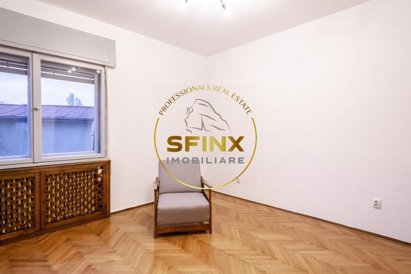 Apartament cu 4 camere circular, mobilat în Calea Victoriei