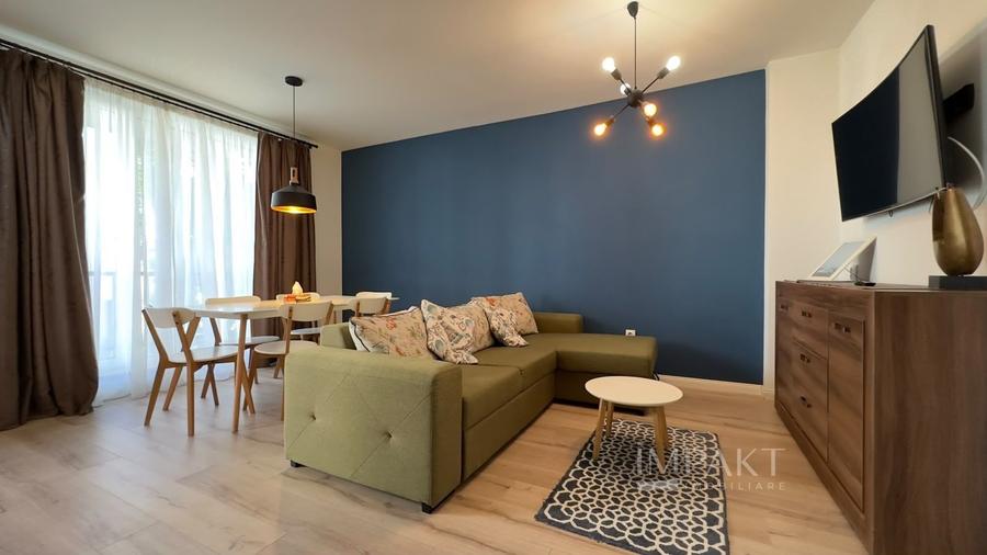 Apartament cu 2 camere semidecomandat, mobilat în Andrei Mureșanu