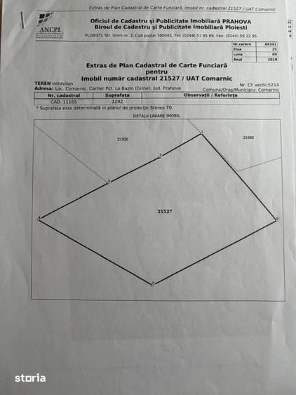 Teren comarnic de vanzare - 1