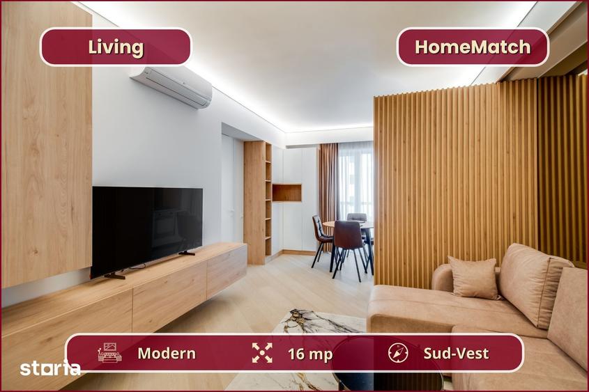 Apartament cu 2 camere semidecomandat în Sud