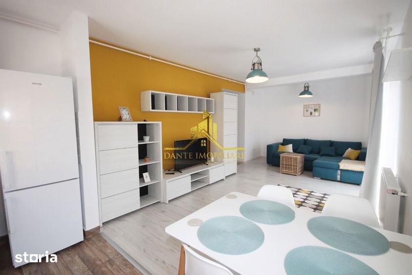 Apartament cu 2 camere semidecomandat, mobilat în Bună Ziua