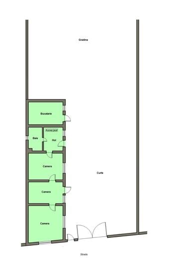 Casă cu 3 camere cu Teren 1548 Mp în Aradul Nou