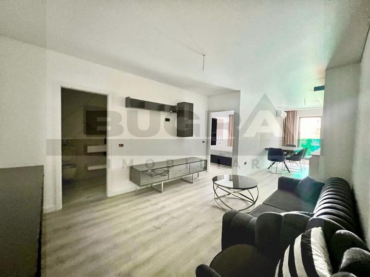 Apartament cu 2 camere semidecomandat, mobilat în Zorilor