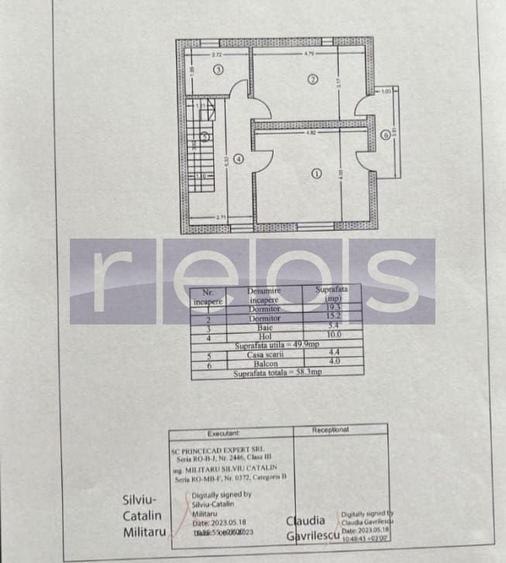 Duplex cu 4 camere cu Canalizare în Central