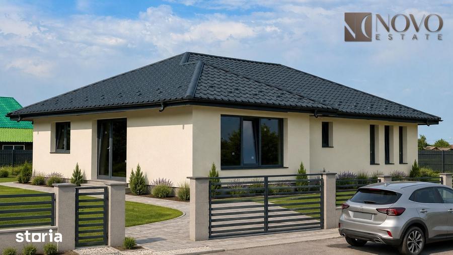 Casă cu 4 camere cu Teren 600 Mp în Grădiștea
