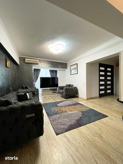 Apartament cu 3 camere decomandat, mobilat în Unirii