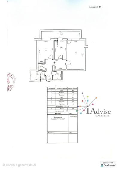 Apartament nou cu 2 camere | Urban Plaza Brașov | 59.5 mp utili | Balcon 8,2 mp - 9