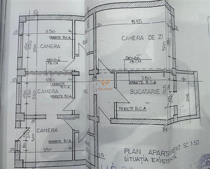 Apartament cu 4 camere decomandat în Valea Aurie