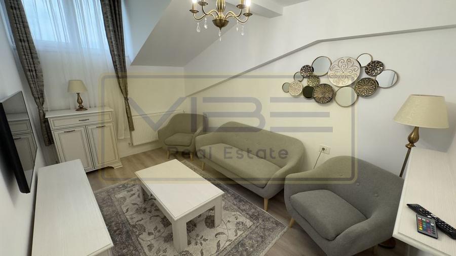 Apartament cu 2 camere decomandat, mobilat în Central