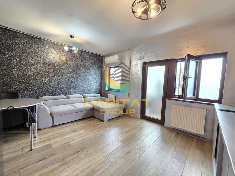 Apartament cu 2 camere semidecomandat, mobilat în Jilava