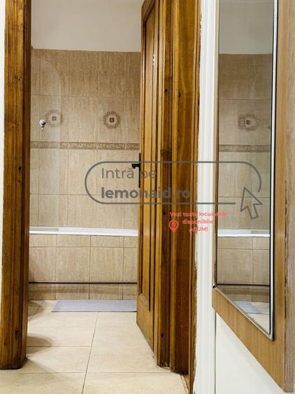 Apartament cu 2 camere semidecomandat, mobilat în Central