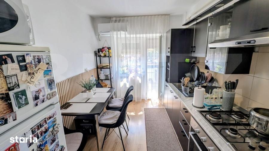 Apartament 3 camere, 58 mp, complet renovat mobilat, etaj 2 lift, zona - 4